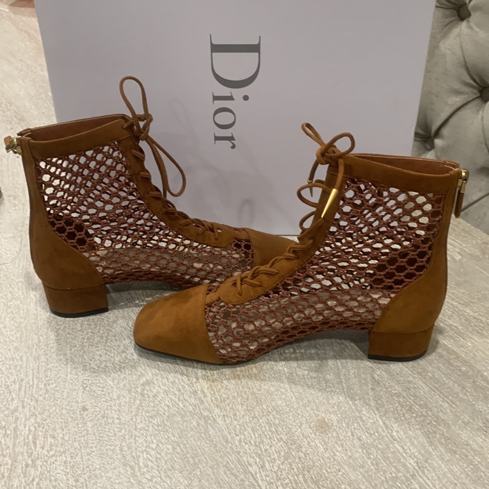 DIOR Naughtily-D suede booties - Picture 10 of 11